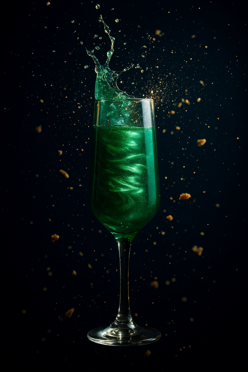 Emerald Green (Green) Cloud Candy Glitter Bomb